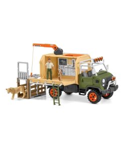 Figurines Wild Life : Gros camion sauvetage d'animaux - N/A