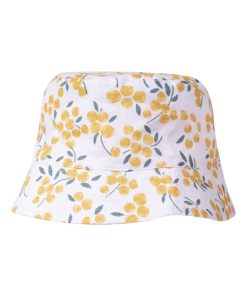 Bob Enfant 4-8 ans imprimé Fleurs jaunes - Jaune