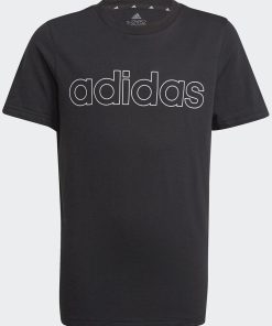 T-shirt 'adidas' à col rond - noir