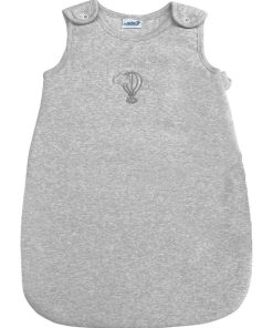 Gigoteuse mi-saison 0-3 mois 100% Coton Bio couleur Perle - Gris