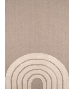 Tapis enfant 120x170 ARCENCIEL Beige OEKO TEX idéal pour la chambre - Beige