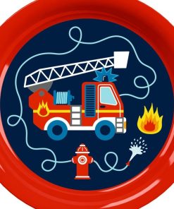 Assiette pompiers (quand je serai grand) - N/A