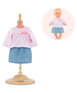 Top et Jupe pour poupon 30 cm - N/A