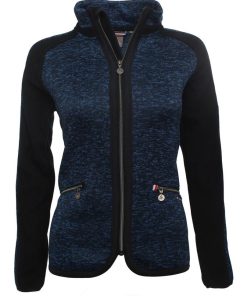 Blouson polaire femme ASPHERE - Bleu marine