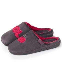 Isotoner Chaussons Mules Junior Cool - Gris