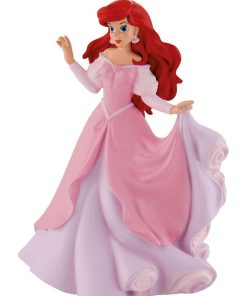 Figurine La petite sirène : Ariel en robe rose - N/A