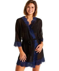 Kimono ABORDAGE - Pomm'Poire - Noir