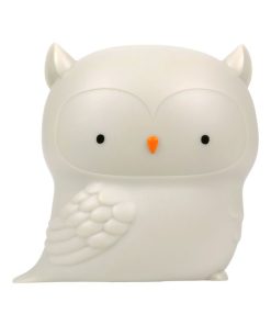 Petite veilleuse Chouette (12 cm) - Blanc