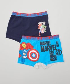 Lot de 2 boxers 'Avengers' - Bleu