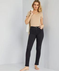Jean skinny à taille haute - L30 - Noir
