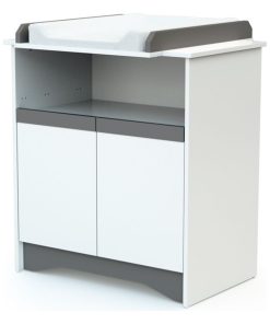 AT4 - Meuble à Langer COTILLON - Gris taupe