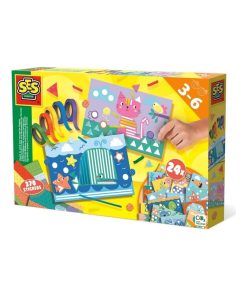 Gommettes : J'apprends à coller et à reconnaître les formes - N/A