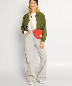Veste légère cropped - Vert