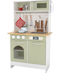 Teamson Kids Cuisine Enfants Little Chef Boston Dinette En Bois Jeux D'Imitation Cuisine - N/A