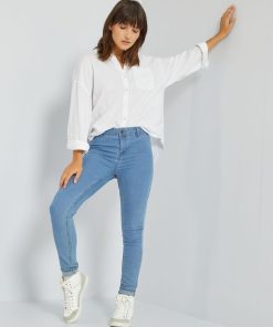 Jean skinny fit / coupe très ajustée - Double stone