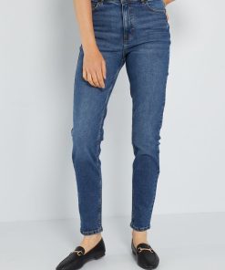 Pantalon slim en denim - L34 - Bleu