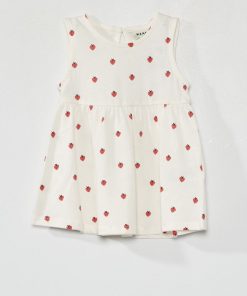 Robe en jersey sans manches - Blanc