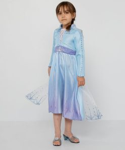 Déguisement 'Elsa' de 'La Reine des Neiges 2' - bleu
