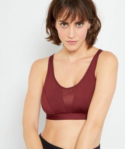 Brassière sport - brun rougi