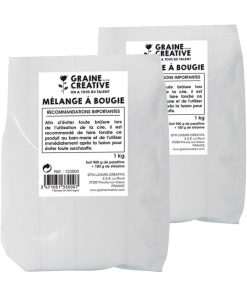 Cire pour fabrication de bougie 2 kg - N/A