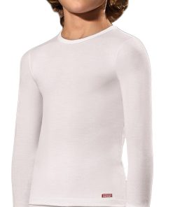 Tricot de peau manches longues Thermo - Blanc