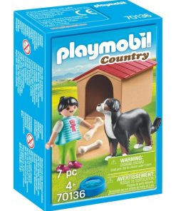 70136 'playmobil' Enfant Avec Chien - N/A