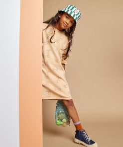Robe sweat X Taxi Brousse - Beige