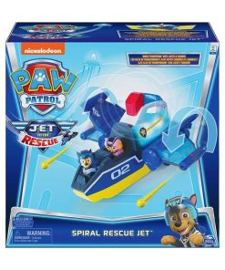 Pat Patrouille Jet rescue Spiral Jet Chase Figurine et Avion - N/A