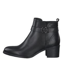 Bottines à Talon Cuir - Noir