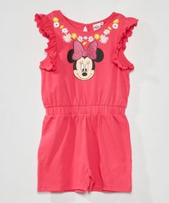 Combishort en jersey 'Minnie' - rose