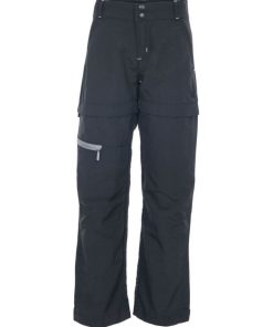 Trespass - Pantalon de randonnée convertible DEFENDER - Noir