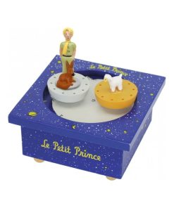 Boîte à musique magnétique Le Petit Prince (11,5 x 8,5 cm) - N/A