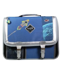 BODYPACK Cartable 41cm recyclé objectif lune - Bleu