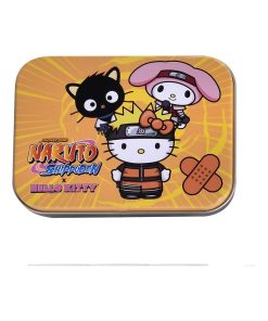 Hello Kitty x Naruto Boîte en Métal de Pansements (24 pansements) - N/A