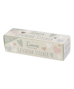 Loveria Lot de 150 autocollants avec inscription - N/A