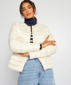 Doudoune matelassée - beige