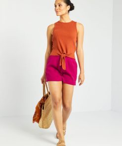 Short taille haute - Rose