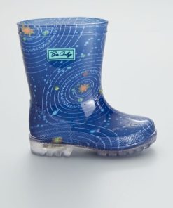 Bottes de pluie lumineuse 'espace' - Bleu