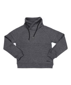 Sweat col châle WONARA-J - Gris