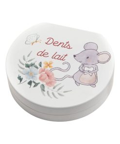 Boîte à dents Solange - Rose