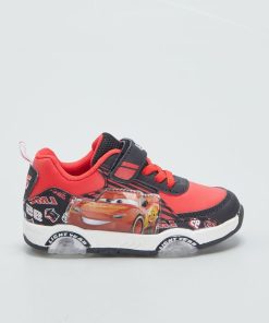 Baskets lumineuses 'Cars' - Rouge/noir