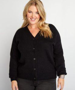 Gilet en maille - noir