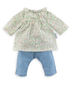 Blouse et Pantalon pour poupon 36 cm - N/A