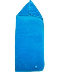 Eveil Et Nature Doux Nid Coton Bio - Bleu turquoise