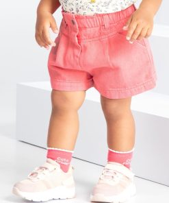 Short en denim - Rose