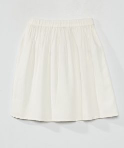 Jupe longue fluide - blanc