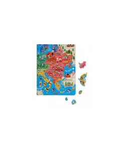 Puzzle Carte Europe Magnetique - N/A