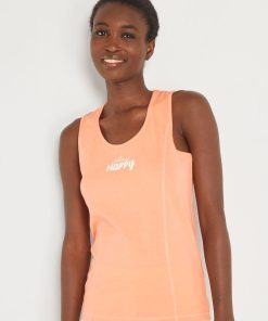 Débardeur de sport en jersey - orange