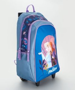 Sac à dos à roulettes 'Reine des Neiges' - bleu