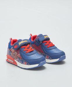 Baskets lumineuses 'Spider-Man' - Bleu/rouge